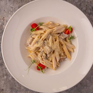 Пенне з грибами