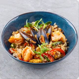 Хібачі рис із морепродуктами (330г)