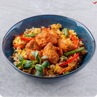 Хібачі рис зі свининою кімчі (380г)