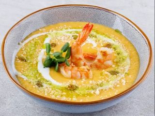 Гарбузовий крем-суп із креветкою (355 г)