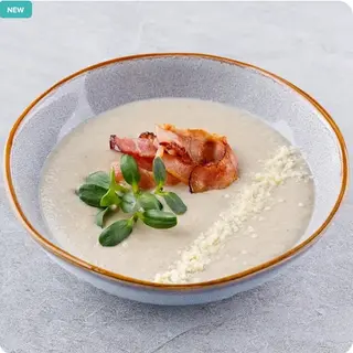 Грибний крем суп із беконом (335/20 г)