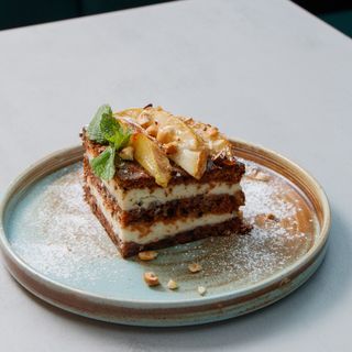 Морквяний торт з маскарпоне