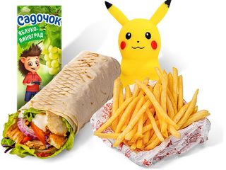 Дитячий Курячий Донер Кебаб Меню