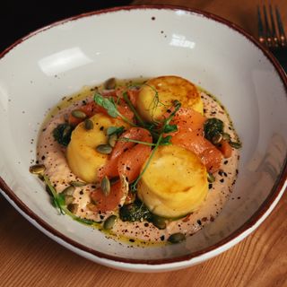 Гарбузові сирники з лососем (250г)