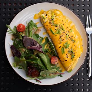 Омлет із шинкою