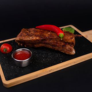 Свинні ребра з соусом чилі (400 г)