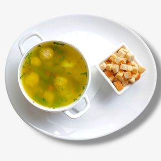 Овочевий суп з фрикадельками (350г)