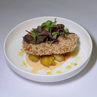 Курячий шніцель з картоплею конфі (300г)