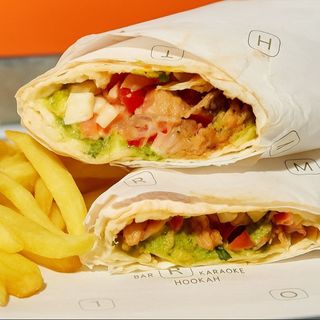 ШАУРМА З КУРКОЮ,БАЗИЛІКОМ ТА М'ЯТОЮ 390/60г