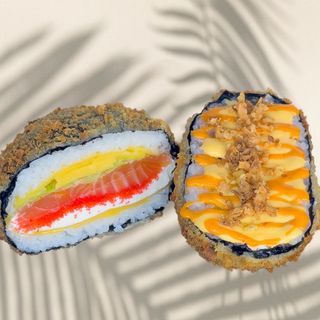 PREMIUM суші-бургер з лососем (355г)