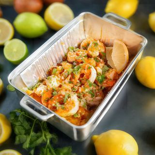 Креветки смажені в соусі Sweet Chilli (очищені) (15шт)