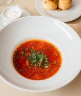 Борщ з пампушками, 300г