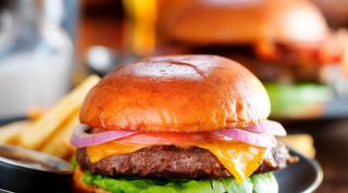 Бургер Курка стандарт з сиром Чедер (250г)