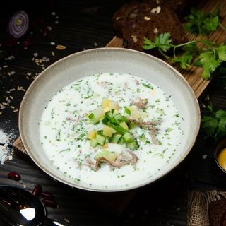 Окрошка з телячим язиком(400г)