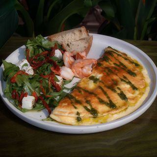 Омлет / скрембл з креветками(290гр.)