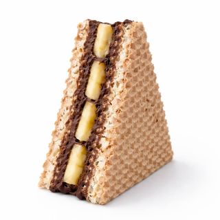 Вафля знутелла-банан