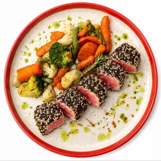 Філе тунця з овочами (210г)