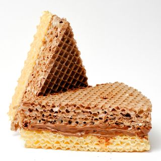 Вафля з солоною карамеллю