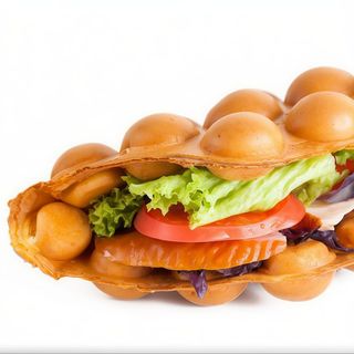 Гонконська вафля шніцель з яловичиною