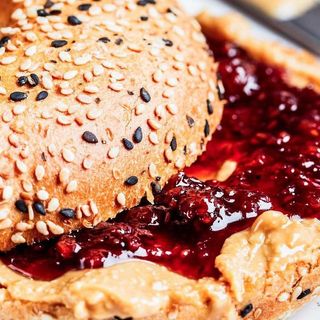 Бейгл крем сир з фруктою