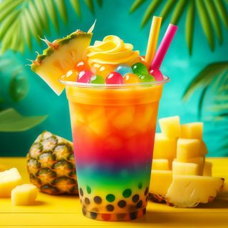 Тропічні желе з соком