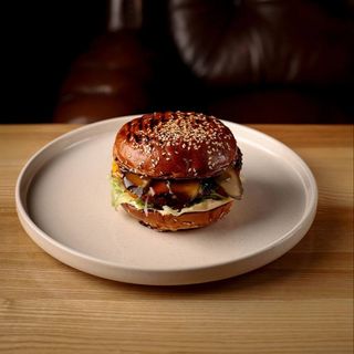 Дабл бургер з куркою