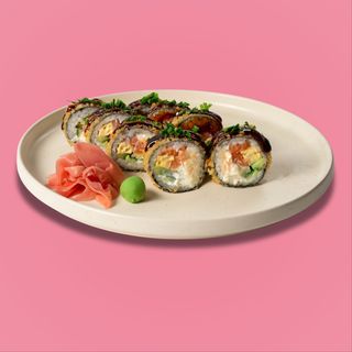 Темпура рол з лососем (280г)