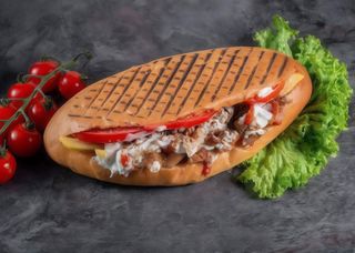 Шаурма в булці