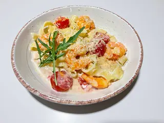 Тальятелле з хвостами креветок (330г)