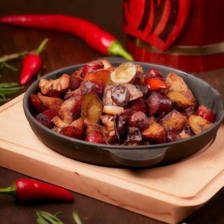 Ситна м'ясна сковорода (280г)