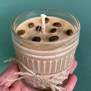 Ароматична свічка ручної роботи (Кава)