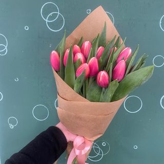 Букет  тюльпанів (15шт)