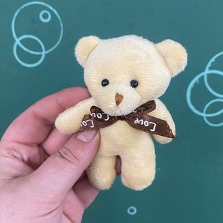 Міні ведмедик (бежевий)