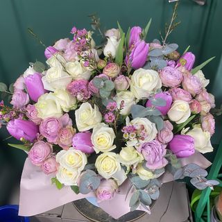 Квіти в коробці XL (мікс)