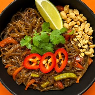 Фунчоза з міксом овочів в японському соусі (300г)