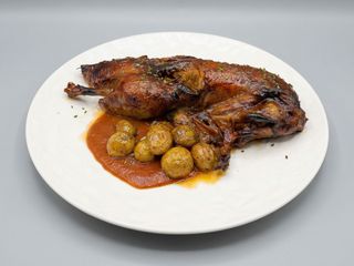 Каченя з пивним BBQ-соусом (600г)