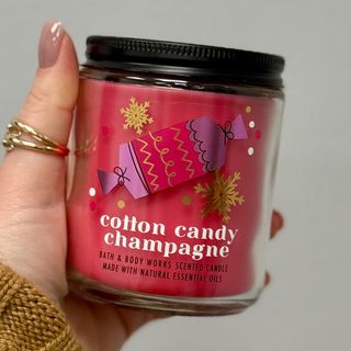 Арома свічка « Цукрова вата з шампанським»