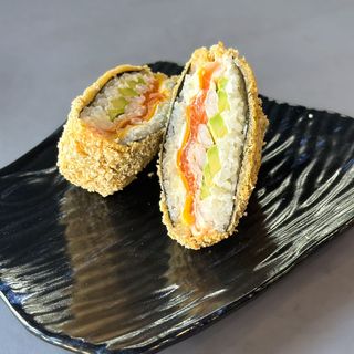 Сендвіч-суші з лососем