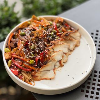 Удон з вугрем