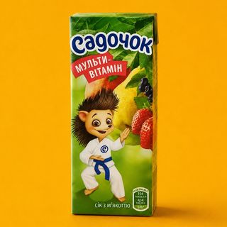 Сік дитячий садочок (0.25л)
