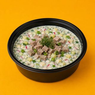 Окрошка з телятиною