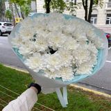 Букетик з хризантем «Хмаринка»