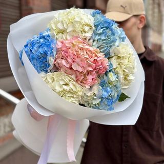Букет з гортензій «Феєрія»
