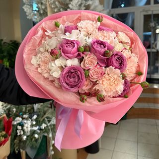 Букет «Рожева Хмаринка»