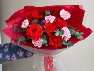 Букет «Червона протея»