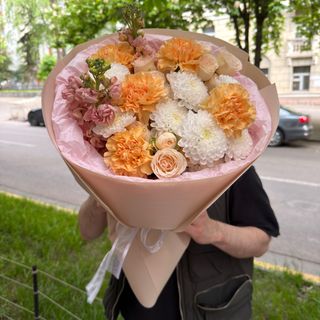 Букет Персикова ніжність