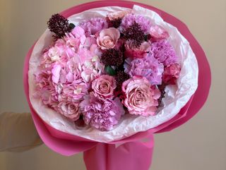 Букет «Рожевий зефір»