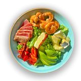 Пікантний салат з тунцем та креветками (290 г)