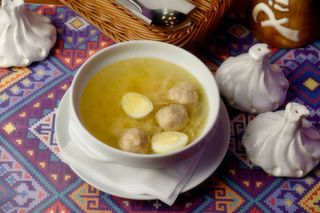 Курячий бульйон з мітболами (250г)