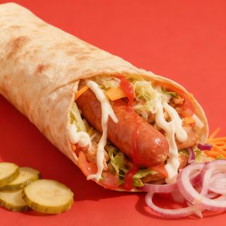 Хот-дог у лаваші